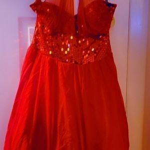 Red Party Dress